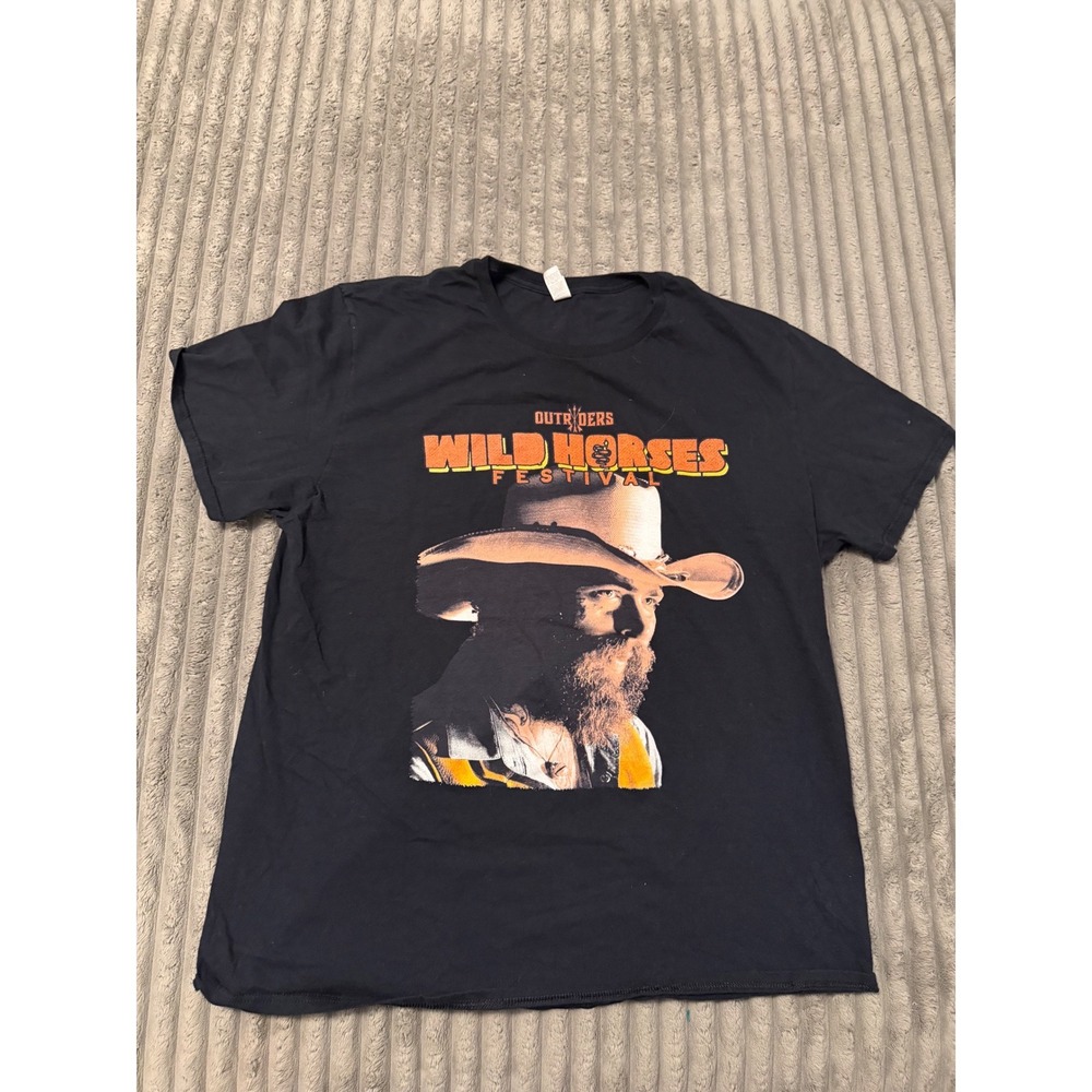 Post Malone Wild Horses Festival T-Shirt XL Outriders Paul Cauthen Zach Top